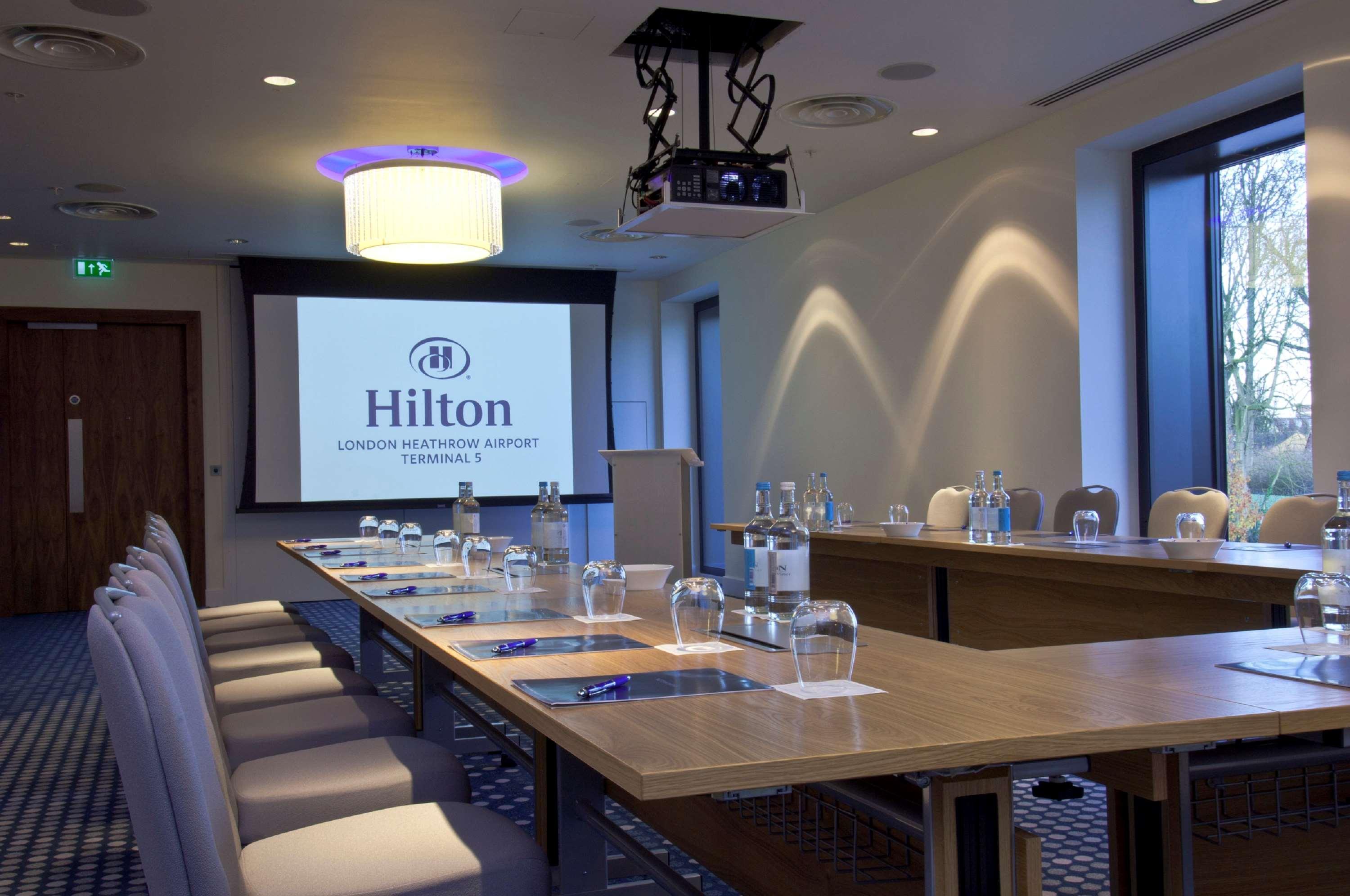 Hilton London Heathrow Airport Terminal 5 Hotell Hillingdon Fasiliteter bilde
